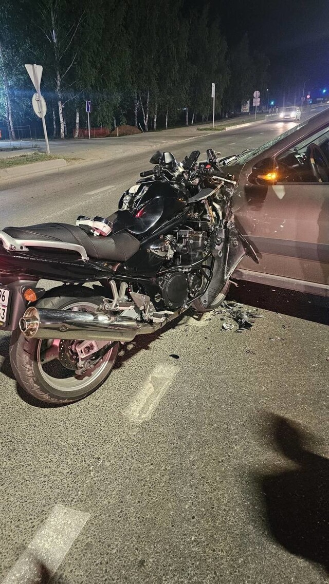 ДТП в Набережных Челнах с мото, "Надежный перехватчик"