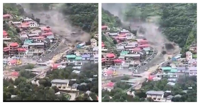 Мощное наводнение в Индии