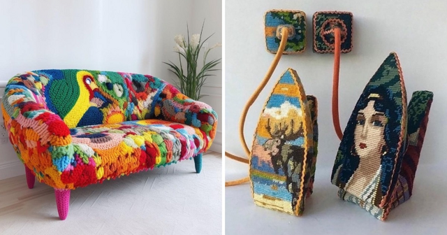 Нитки да иголки: 20 работ художников, которые показали, что вязание может стать искусством