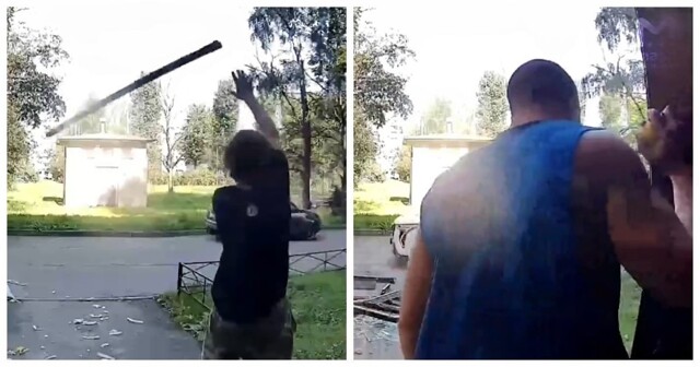 Внезапная агрессия на домофон