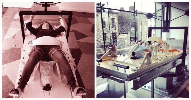 Безумный аппарат образца 1965 года, который должен был облегчить роженицам жизнь за счёт действия центробежной силы