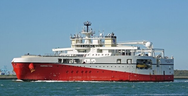 Уникальный корабль для поиска природных ресурсов под водой. История Ramform Titan