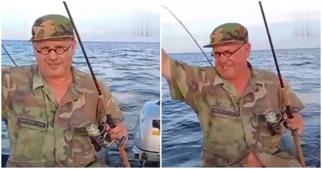 Рыбак похвастался необычным уловом