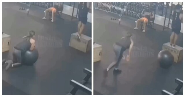 Мужчина получил  травму в спортзале из-за  поступка женщины