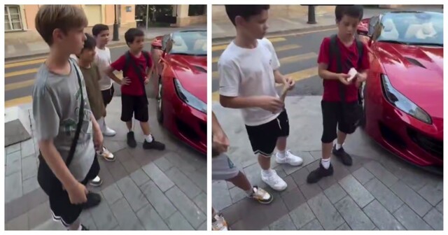 Школьники моют фары дорогих авто в Москве, чтобы заработать