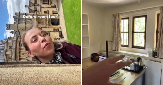 В Англии студентка Оксфорда показала свою «обычную комнату в общаге»