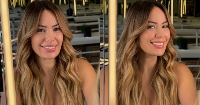 Собака чуть не оставила модель Playboy без носа