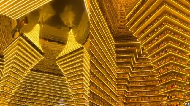 В Китае есть музей пива, похожий на дворец из фантастических фильмов