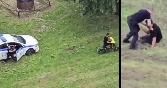 В Питере гонщик на мопеде поиграл в догонялки с полицией и проиграл