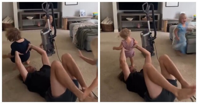 Лучший аттракцион детства — это папа!