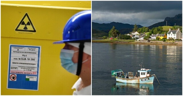 Радиоактивные отходы с военной базы Великобритании просочились в шотландский залив