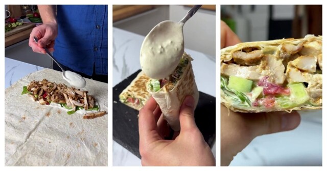 Сочная шаурма, которую легко приготовить дома