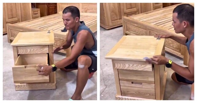 Тумба с секретами