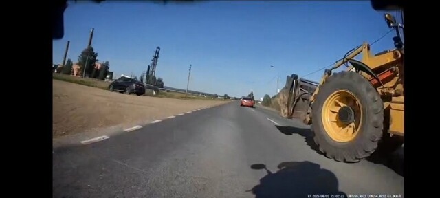 Мото ДТП с трактором, чья вина ?