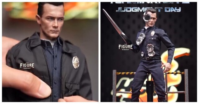 Реалистичная фигурка Т-1000 с множеством проработанных деталей