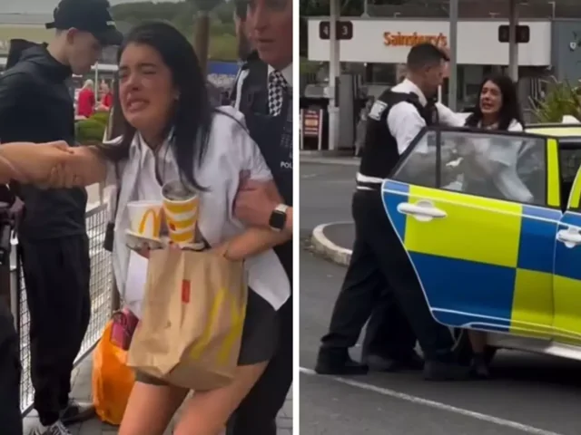 В Британии 13-летнюю школьницу задержали за попытку поесть в McDonald’s после уроков