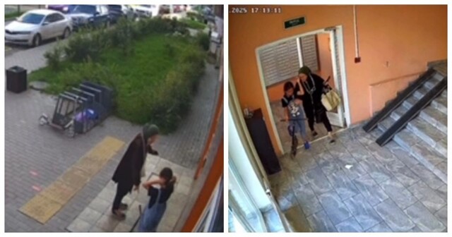 Женщина избила свою дочь из-за того, что долго не могла найти её во дворе