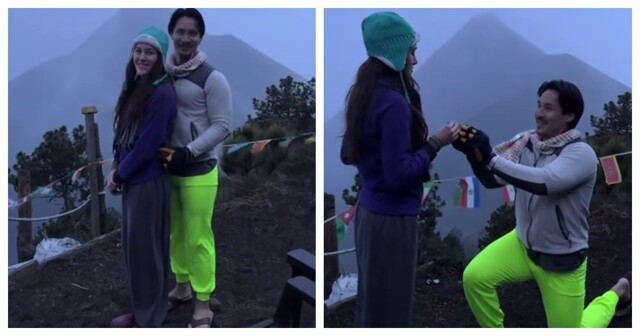 Эффектный финал предложения руки и сердца