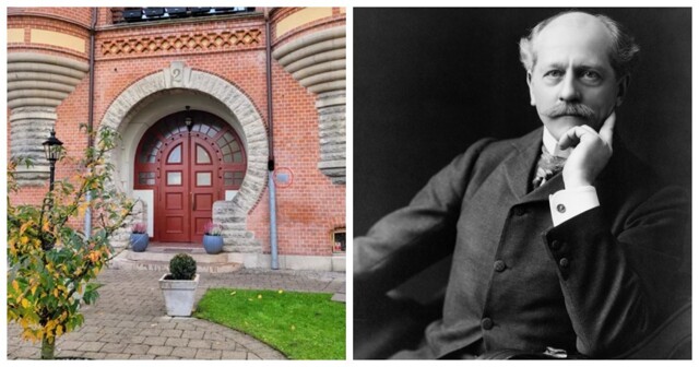 Призрачная табличка «Дома с замочной скважиной»