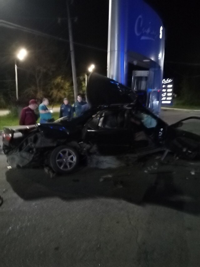 Срочно нужно на АЗС... ДТП на выезде из Ачинска "Разложился"