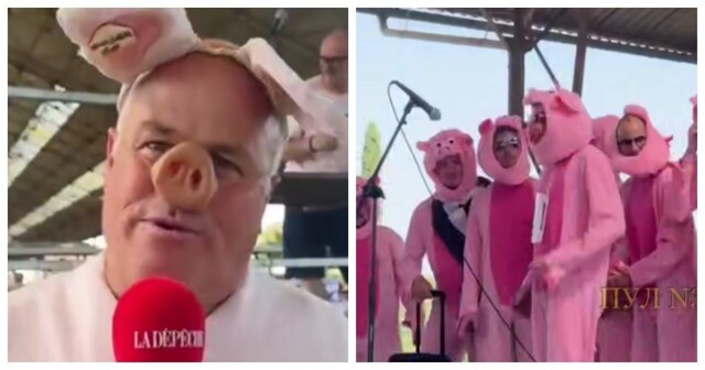 Чемпионат по поросячьему визгу