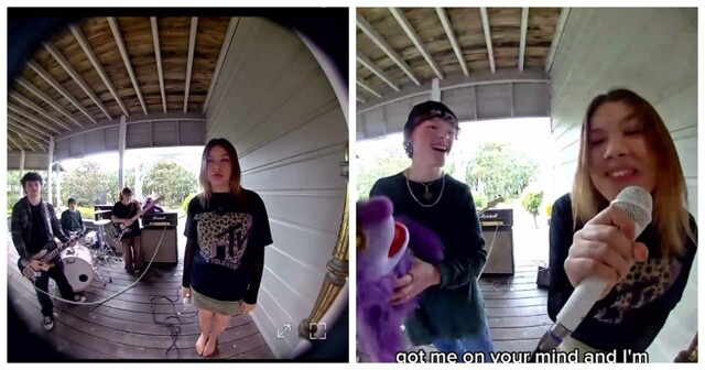 Молодая группа из Австралии сняла клип с помощью соседского домофона