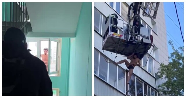 Как сотрудники МЧС пьяного Руслана спасали