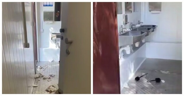 Как стал выглядеть женский туалет в Железногорске спустя пару недель после открытия