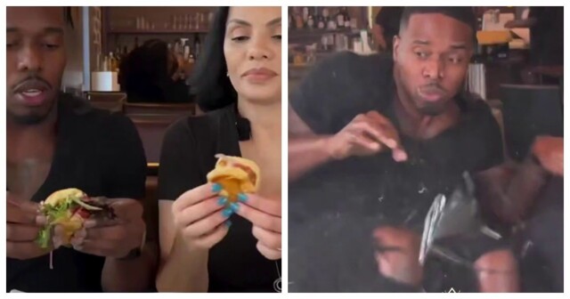 В США автомобиль въехал в ресторан