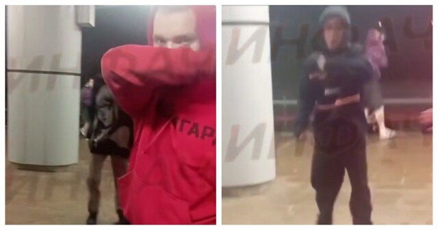 В Москве агрессивные подростки сцепились с работниками поезда