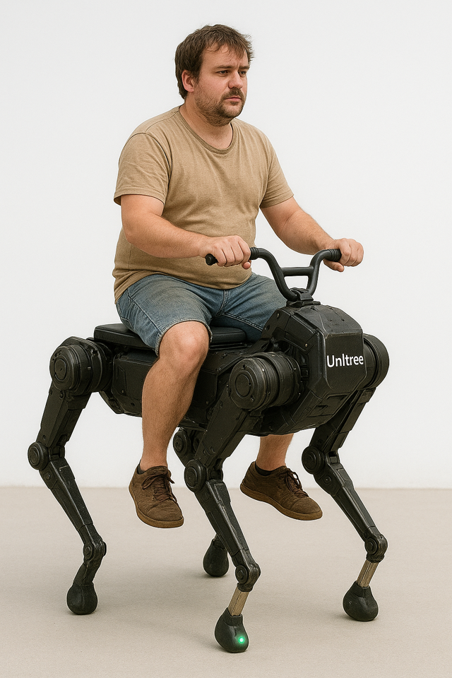 Новая концепция транспортных средств (квадропод)