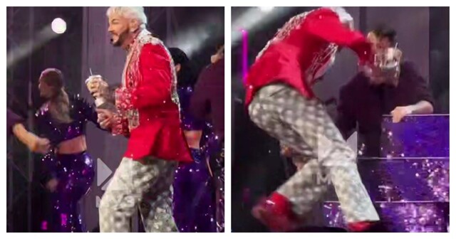 Филипп Киркоров упал во время выступления