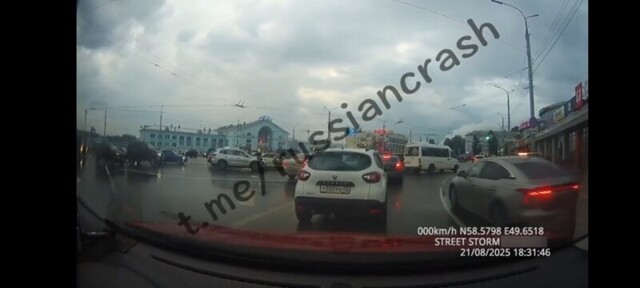 ДТП в Кирове "Заколдованное на аварии место"