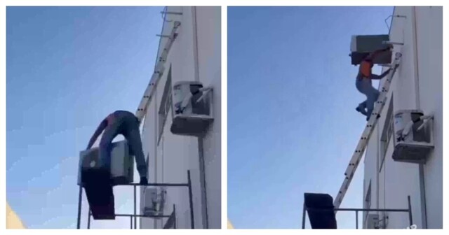 Установка кондиционера пошла не по плану