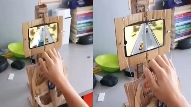 Школьник превратил свой телефон в игровую консоль с помощью картона