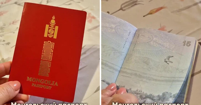 Монгольский паспорт