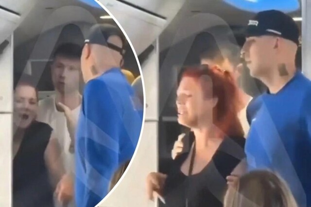 Разъяренная пассажирка избила стюардесс в самолете