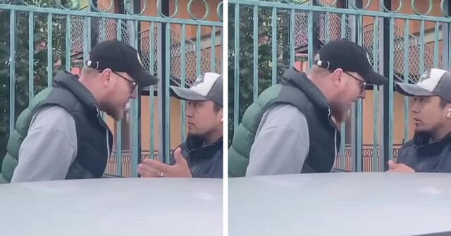 В Подмосковье местный житель объяснил смысл жизни приезжему таксисту, который посмел ему дерзить