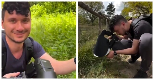 Макрофотограф и его модели