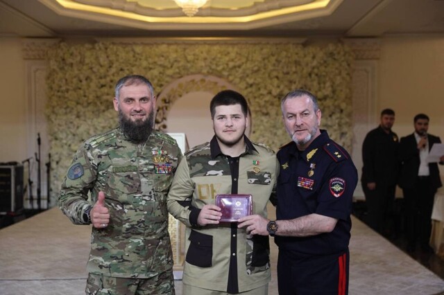 Адам Кадыров получил новую медаль