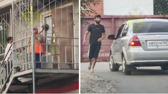 В Самаре иностранец напал с лопатой на железнодорожников