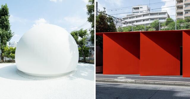 10 общественных туалетов в Токио, которые выглядят как арт-объекты
