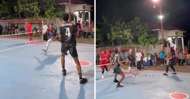 В Индонезии прошли зрелищные соревнования по футволею