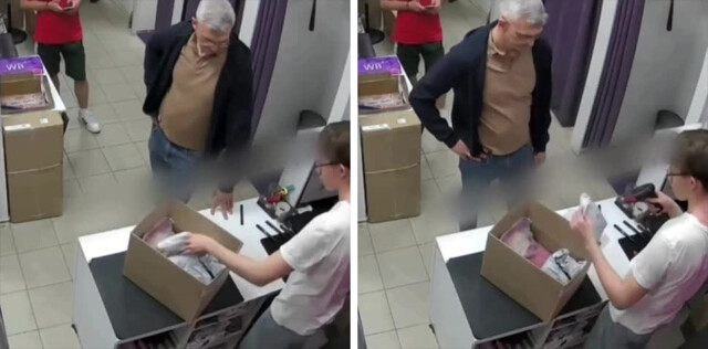 Мужчине не понравилось, как сотрудник обращался с его заказами