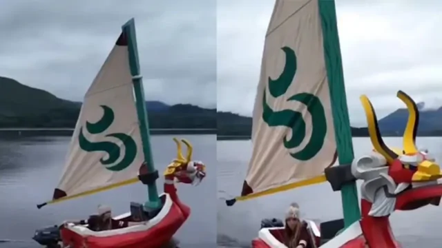 Девушка построила лодку из «Зельды», чтобы исполнить детскую мечту