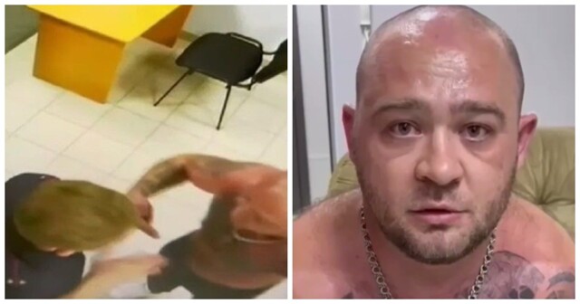 В Орске полуголый мужчина ворвался в отдел полиции и напал на правоохранителей