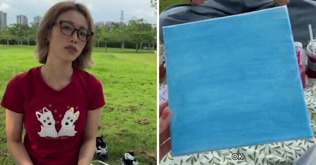 Девушка, которая живет в Китае, пригласила свою подругу провести время на природе и порисовать