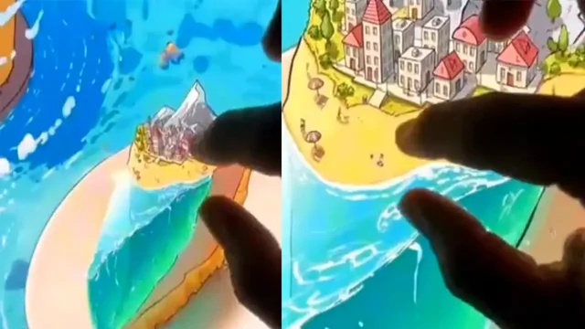 Не оторваться: «бесконечная» картина Джесси Мартина поражает воображение