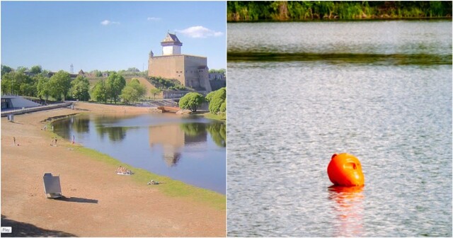 Кипиш из-за буя: как наши пограничники пошутили над эстонцами