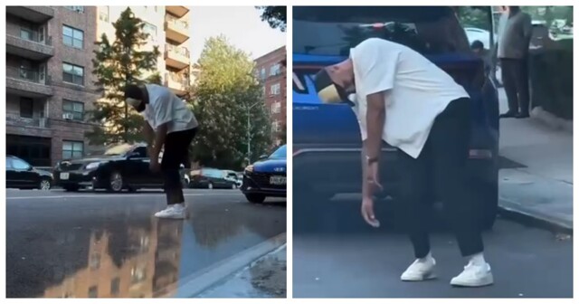 Мужчина притворился наркоманом, чтобы занять парковку для жены